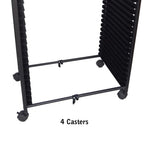 Art Drying Rack,Classroom Drying Rack,Metal Floor-Standing Craft Storage Rack,Space Saving Rack Suitable for Art Classrooms, Homes and Offices(20/30 Tiers) (Size : Style 2)