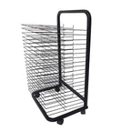 Art Drying Rack Painting Craft Artwork Canvas Storage, Drying Racks,Mobile Art Drying Rack/Sturdy Metal Art Rack - Flexible Shelves,Ing Drying Rack for Kids, Ideal for Classrooms, Art Studios and Home
