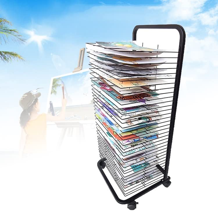 Art Drying Rack for Classroom Painting Crafts, Kids Art Clothes Rack, Educational Products, Great for Schools and Nurseries, Space Saving Rack,