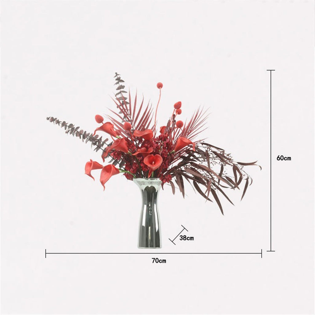 Artificial Flowers Floral Art Simulation Flower Decoration Table Living Room Artificial Flower Decoration Bouquet Arrangement Crafts