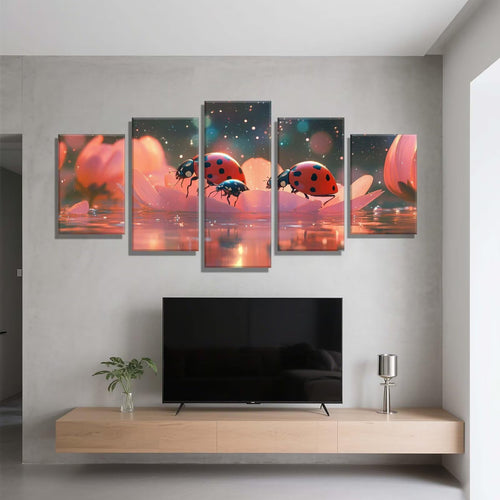 5 Pack Diamond Painting Kits Animal Dream Large Diamond Painting Kits for Adults, Crystal Gems Arts and Crafts, DIY Full Drill Embroidery Paintings for Home Wall Decor 300x180cm/120x78in q-10846