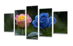5 Pack Diamond Painting Kits Plant Rose Large Diamond Painting Kits for Adults, Crystal Rhinestone Gems Arts and Crafts, DIY Full Drill Embroidery Paintings, Home Wall Decor 300x180cm/120x78in q-10912