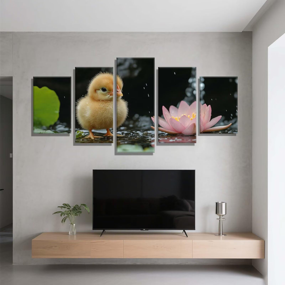 5 Pack Diamond Painting Kits Animal Lotus Large Diamond Painting Kits for Adults, Crystal Rhinestone Gems Arts and Crafts, DIY Full Drill Embroidery Paintings, Home Decor 300x180cm/120x78in q-9988