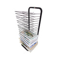 Art Drying Rack Painting Craft Artwork Canvas Storage, Foldable Easel with Pulleys to Save Space, Keep Your Paintings in The Best Condition 25/30/35Tier Drawing Board Sta-30Tier
