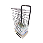 Art Drying Rack Painting Craft Artwork Canvas Storage, Foldable Easel with Pulleys to Save Space, Keep Your Paintings in The Best Condition 25/30/35Tier Drawing Board Sta-30Tier