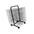 Art Drying Rack on Lockable Wheels - 50 Tier Space-Saving Metal Shelves for Classrooms, Studios & Craft Rooms - Ideal for Artists, Crafters & Creative Spaces!