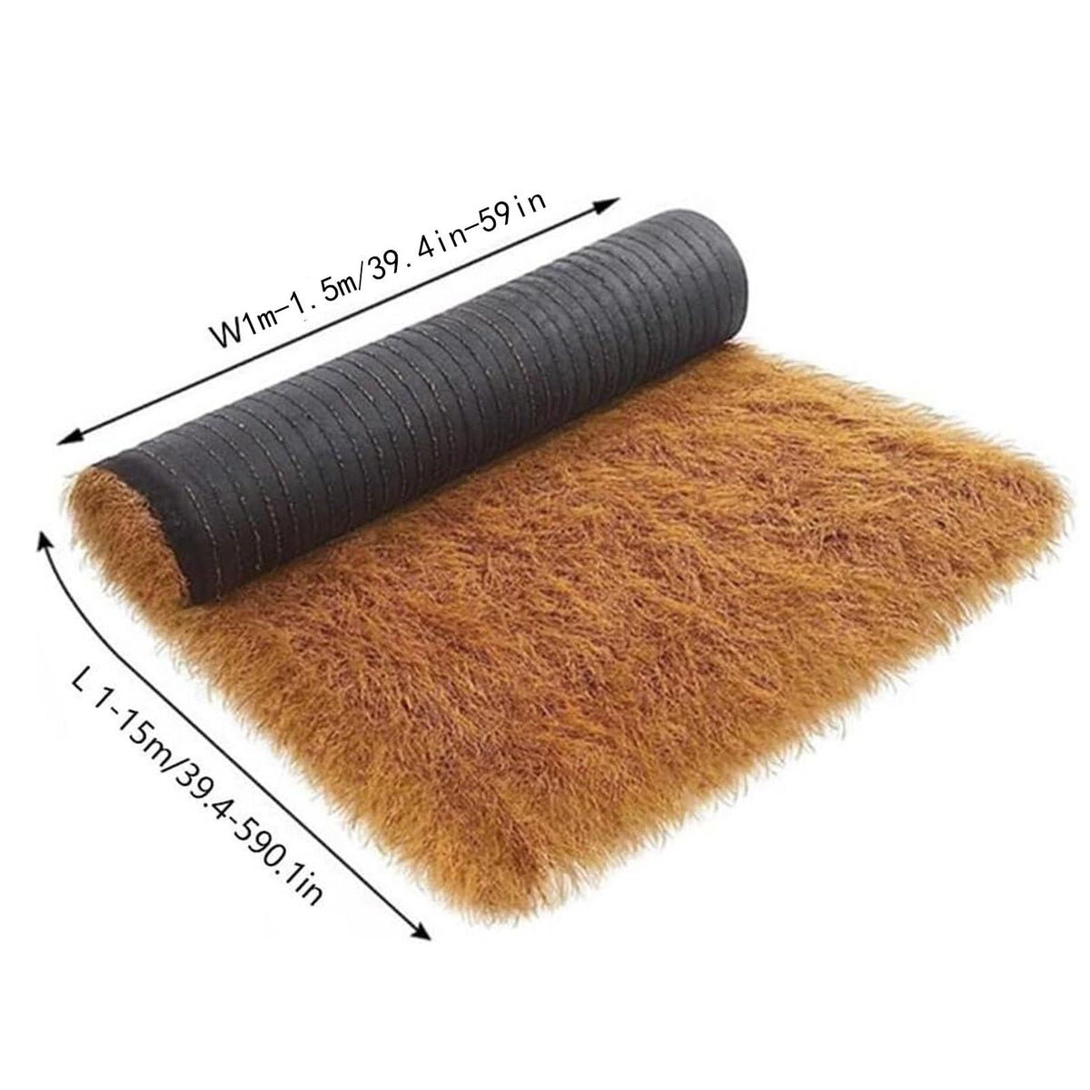 Artificial Thatch Roof Roll, Synthetic Straw for Tiki Bar Garden Use