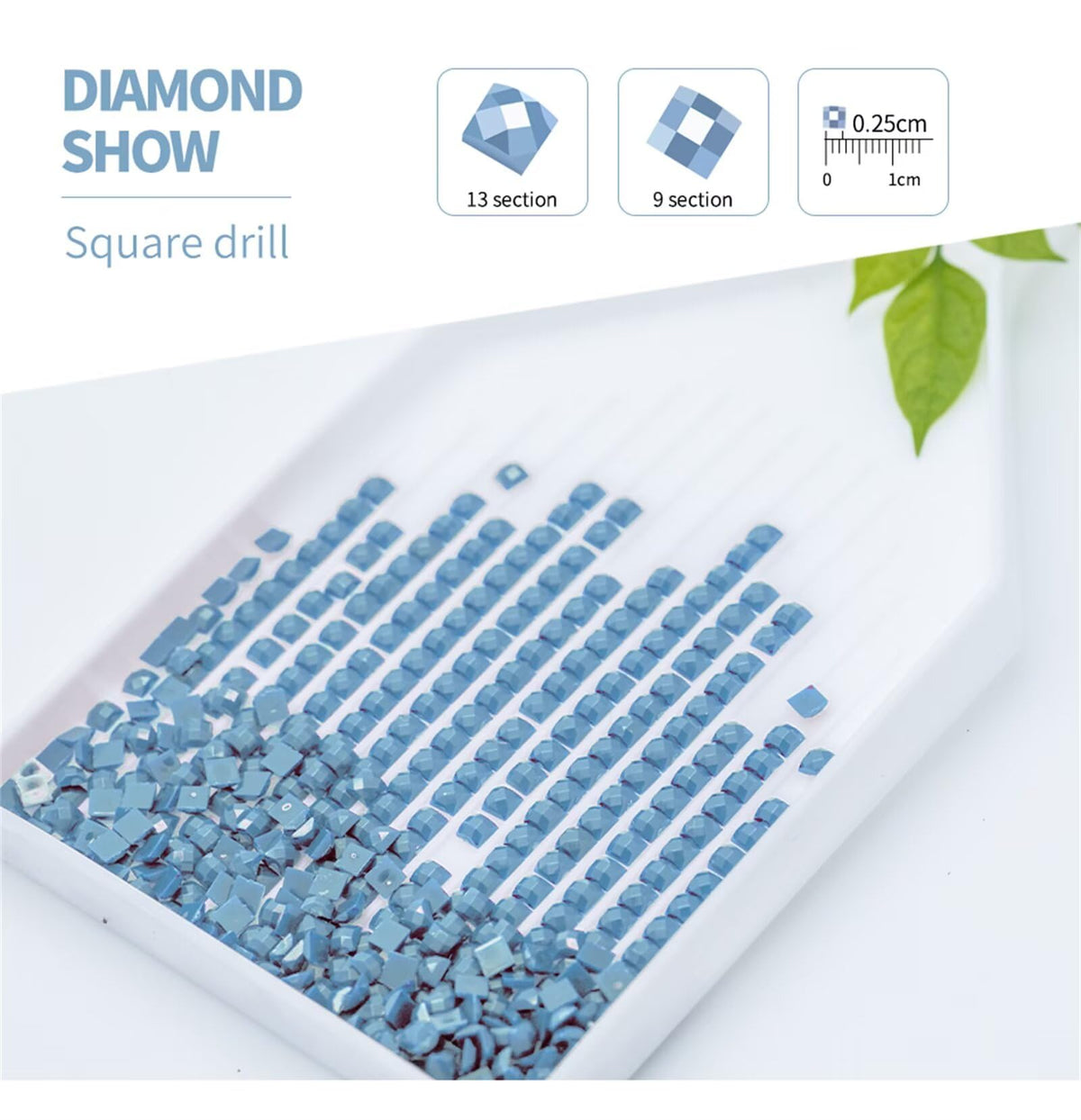 5 Pack Diamond Painting Kits Plant Pumpkin Large Diamond Painting Kits for Adults, Crystal Gems Arts and Crafts, DIY Full Drill Embroidery Paintings for Home Wall Decor 300x180cm/120x78in q-10472