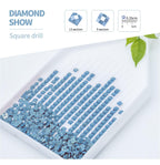 5 Pack Diamond Painting Kits Eye Flower Large Diamond Painting Kits for Adults, Crystal Rhinestone Gems Arts and Crafts, DIY Full Drill Embroidery Paintings, Home Wall Decor 300x180cm/120x78in q-9614