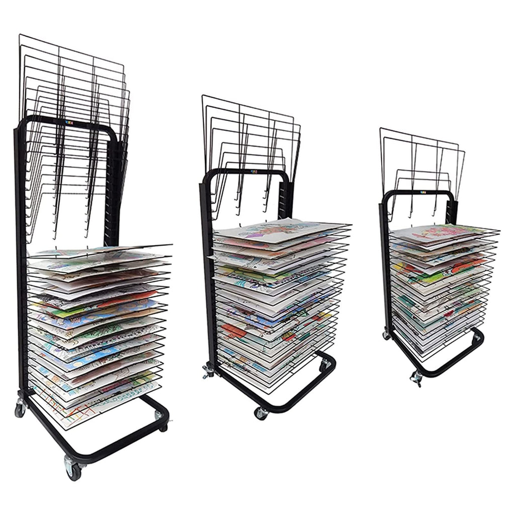 Art Drying Rack for Classroom Painting Crafts, Kids Art Clothes Rack, Educational Products, Great for Schools and Nurseries, Space Saving Rack,