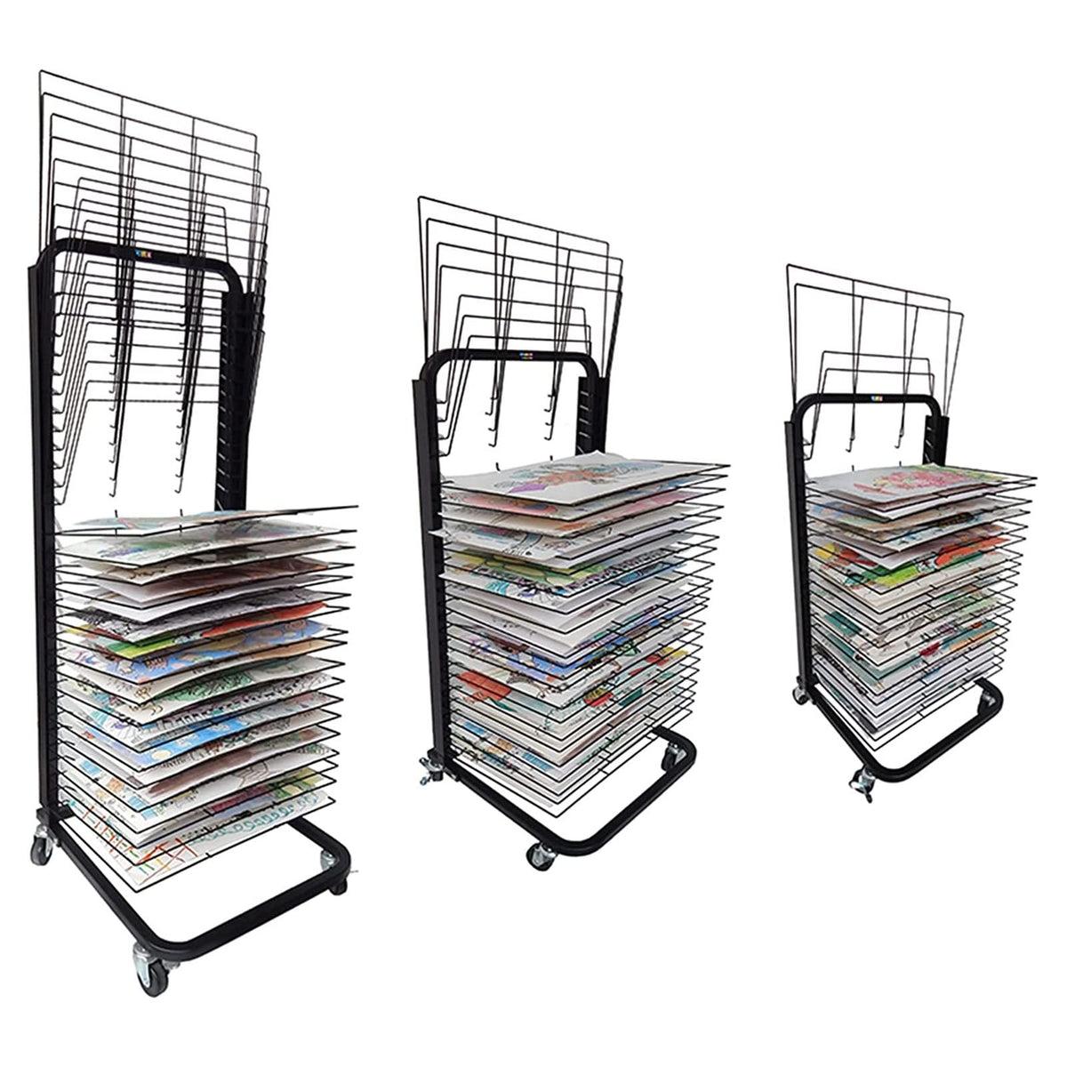 Art Drying Rack for Classroom Painting Crafts, Kids Art Clothes Rack, Educational Products, Great for Schools and Nurseries, Space Saving Rack,