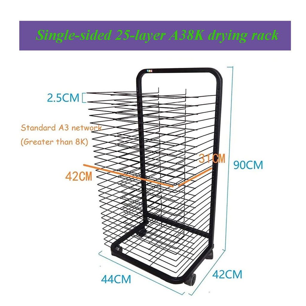 Art Drying Rack for Classroom Painting Crafts, Kids Art Clothes Rack, Educational Products, Great for Schools and Nurseries, Space Saving Rack,