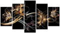 5 Panel Diamond Painting Kits 5D DIY Lily! Flower! Diamond Art Kits for Adults, Full Drill Round Diamond Dots Crystal Rhinestone Gems Arts and Crafts for Home Wall Decor Gifts 120x78in E-284