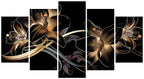 5 Panel Diamond Painting Kits 5D DIY Lily! Flower! Diamond Art Kits for Adults, Full Drill Round Diamond Dots Crystal Rhinestone Gems Arts and Crafts for Home Wall Decor Gifts 120x78in E-284