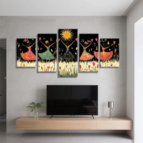 5 Pack Diamond Painting Kits Abstract Woman Large Diamond Painting Kits for Adults, Crystal Gems Arts and Crafts, DIY Full Drill Embroidery Paintings for Home Wall Decor 300x180cm/120x78in q-10065